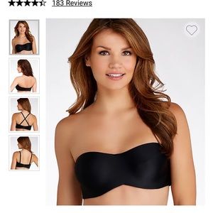 Lilyette Strapless minimizer bra